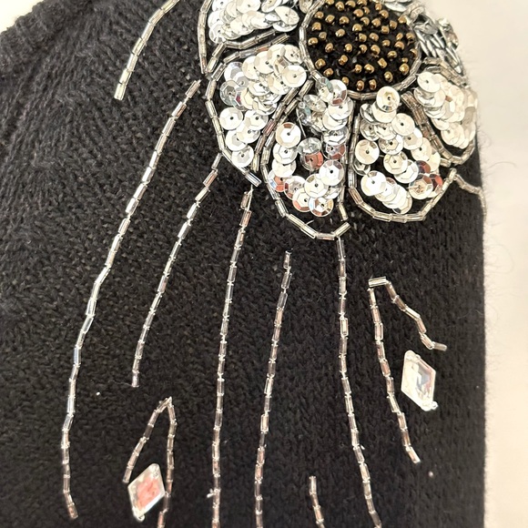 Vintage Karen Scott Sequin Sweater Size M - Picture 2 of 2